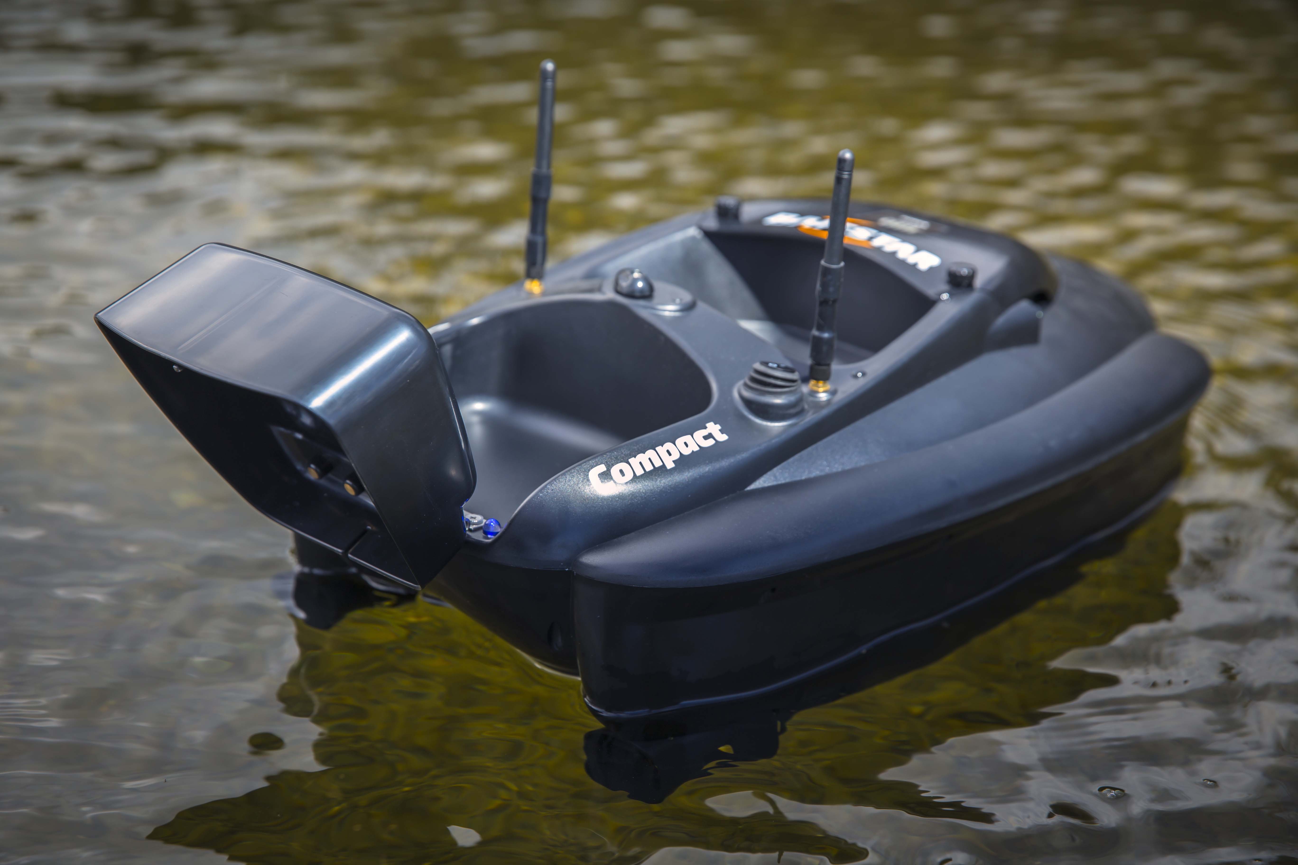 BaitStar Voerboot Compact Black + Sonartab