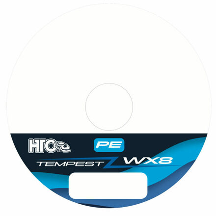 HTO Tempest WX8 Braid Blue Geflochtene Schnur (100m)