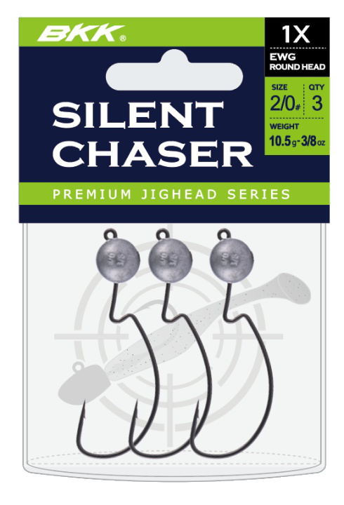 BKK Silent Chaser 1X EWG Round Head Bleikopf #4/0