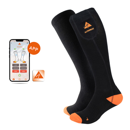 Alpenheat Elektronisch Beheizte Socken- Baumwolle