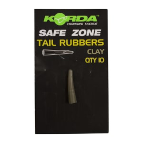 Korda Tail Rubbers - Clay