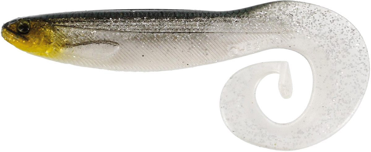 Westin Curlteez Curltail Shad Box 8.5cm (6g) (32 Stück) - Headlight