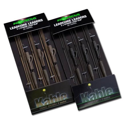 Korda Leadcore Leader-Hybrid Lead Clip QC Wirbel