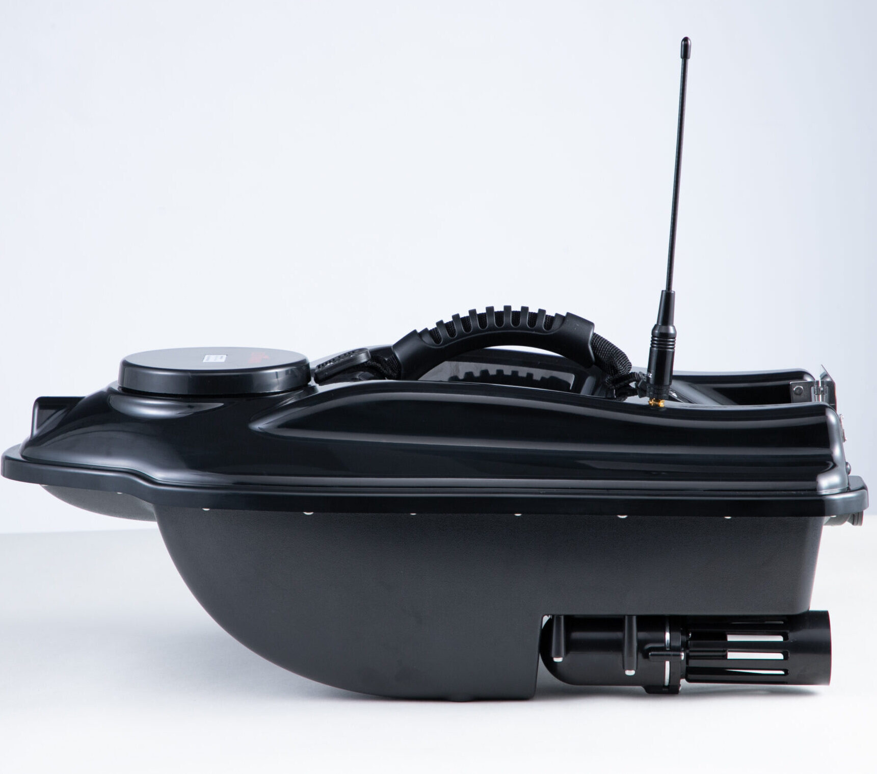 Boatman Actor Pro V5 Futterboot (Schwarz mit GPS + Fishfinder)