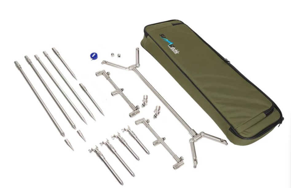 Summit Tackle Euro Pod Kit Edelstahl