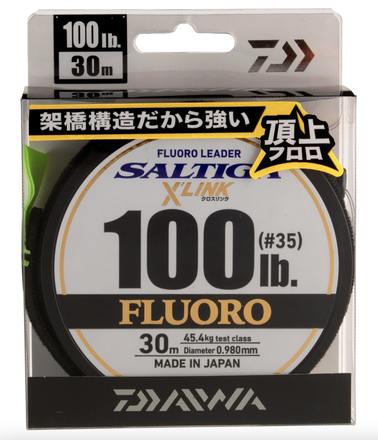 Daiwa Saltiga X'Link Fluorocarbon Vorfachmaterial 30m
