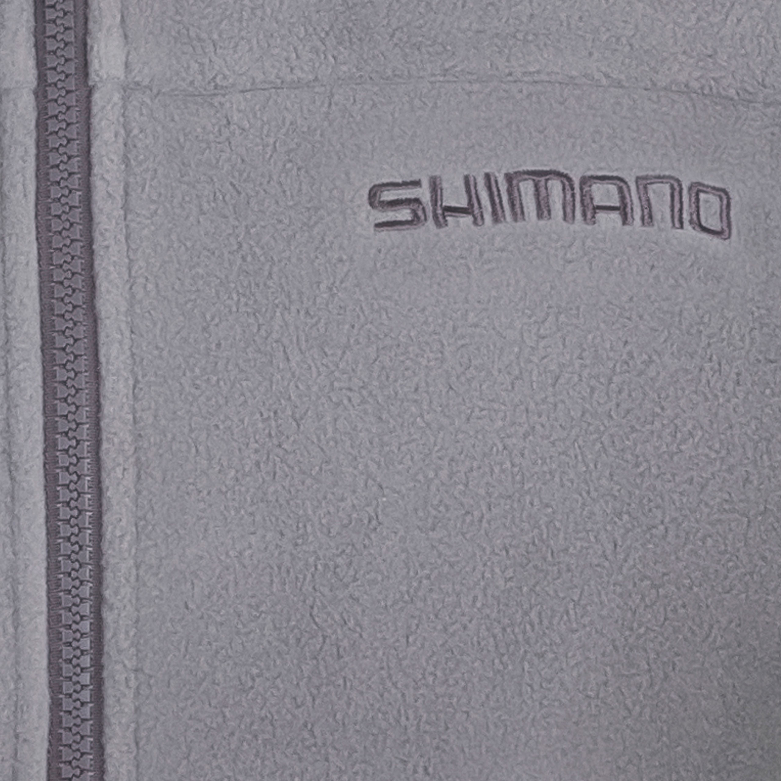 Shimano SHM Windstop-Fleece Jacke Grau