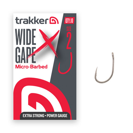 Trakker Wide Gape XS Hooks Micro Barbed (10 Stück)