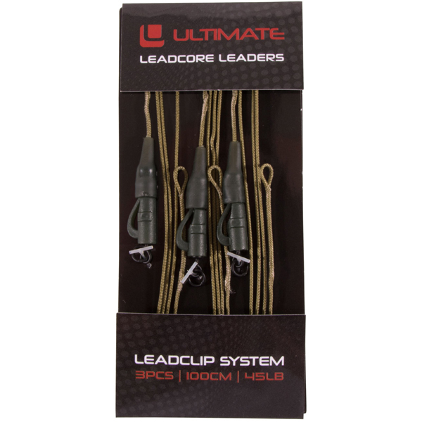 Mega Complete Karpfenset - Ultimate Leadcore Leader with Leadclip