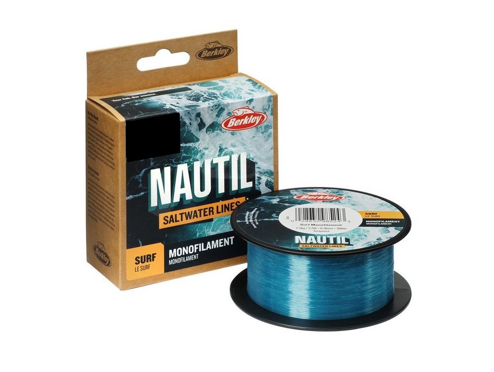 Berkley Nautil Surf Monofilament Nylon Angelschnur Türkis 600m