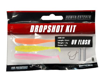 Spro Powercatcher Dropshot Kit 65 - UV Flash