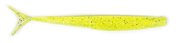 Glo-Pro Lures Fluke 5.25" (mehrere Optionen) - Chart/Silver Flake