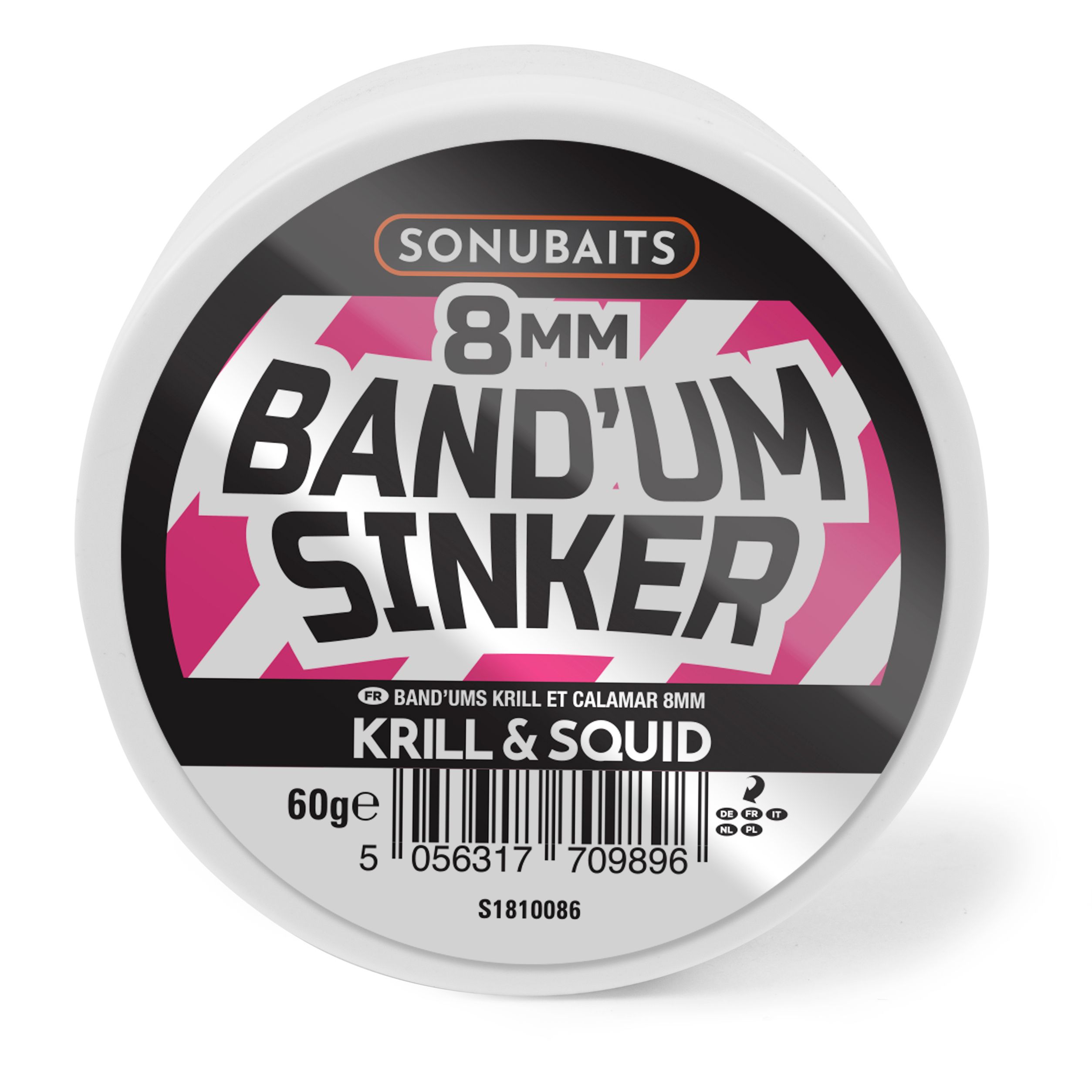 Sonubaits Band'um Sinker Boilies 8mm - Krill & Squid