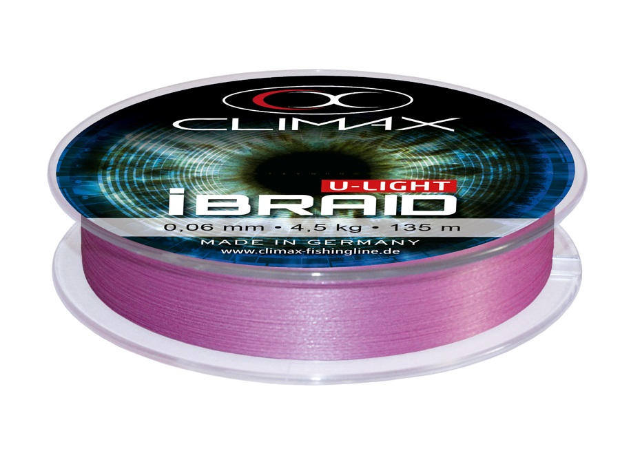 Climax IBraid U-Light Fluo Purple Geflochtene Schnur (135m)