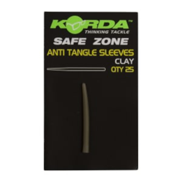 Korda Safe Zone Anti Tangle Sleeves (25 Stück) - Clay
