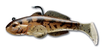 Livetarget Lures Goby Swimbait Natural/Bronze 8.25cm (14g) (3 Stück)