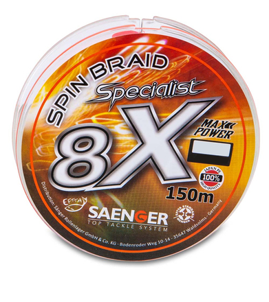 Saenger 8x Specialist Spin Braid 150m
