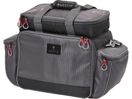 Westin W4 Master Lure Bag Titanium Black (mit 5 Tackleboxen)