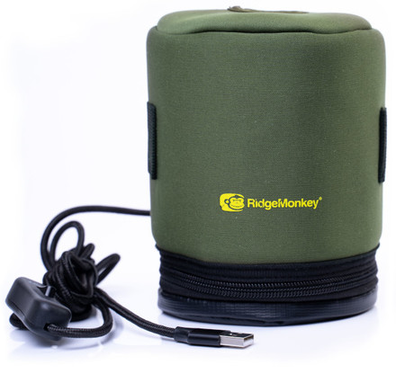 RidgeMonkey EcoPower USB beheizte Gasflaschen Hülle