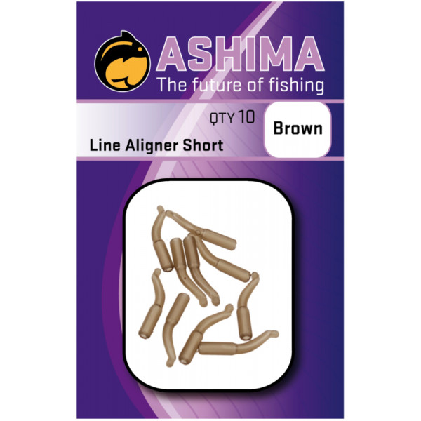 Ashima Line Aligners (10 Stück) - Short Braun