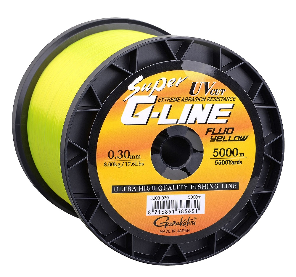 Gamakatsu Super G-Line Fluo Monofilament Angelschnur (5000m)