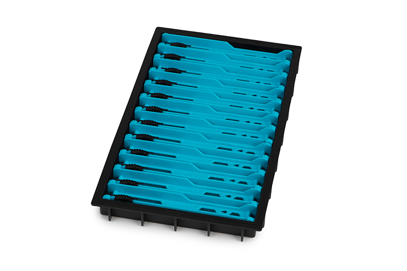 Matrix Shallow Drawer Winder Tray (12 Winders) - 13cm Light Blue
