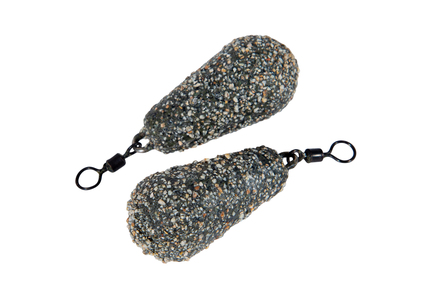 Ultimate Distance Swivel Dark Gravel Karpfenblei (2 Stück)