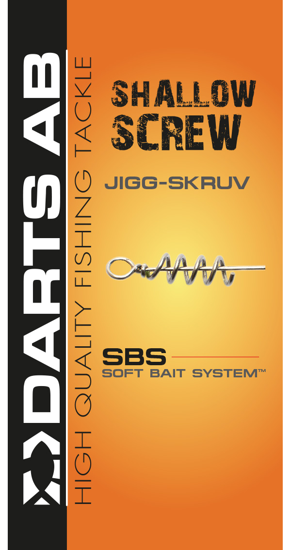 Darts Shallow Screw, 5 St.