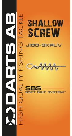 Darts Shallow Screw, 5 St.