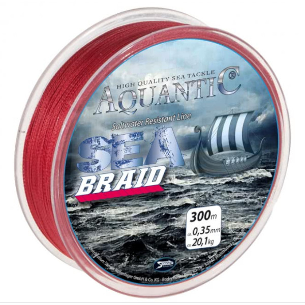 Aquantic Braid Red 300m