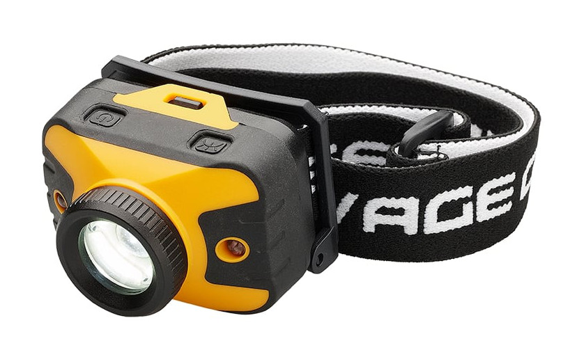 Savage Gear Kopflampe UV/Zoom 400 Lumen