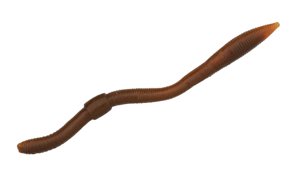 Spro Freestyle Twitch Worm 10.6cm 2g (8 Stück) - Natural Brown