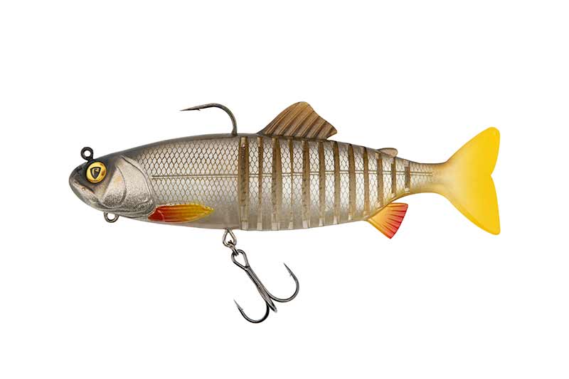 Fox Rage Jointed Replicant Swimbait 18cm (80g) - Silver Ghost