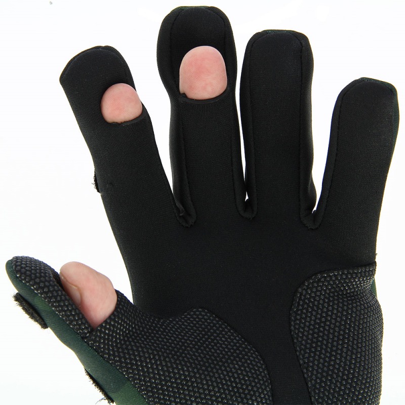NGT Neopren Camo Handschuhe