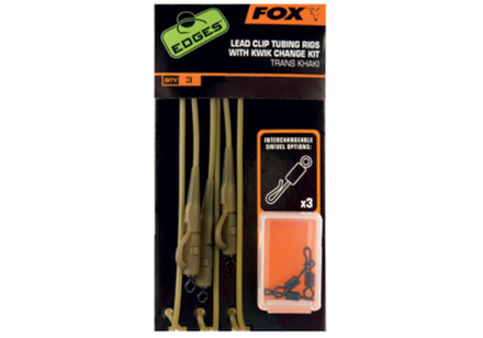 Fox Lead Clip Tubing Rigs Inc. Kwik Change Kit