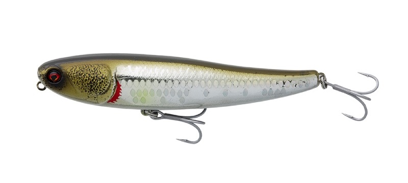 Savage Gear Bullet Mullet Topwater Köder 10cm (17.3g) - LS Mirror Ayu