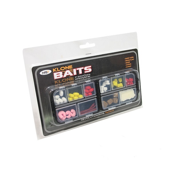 NGT Klone baits set (51 pcs)