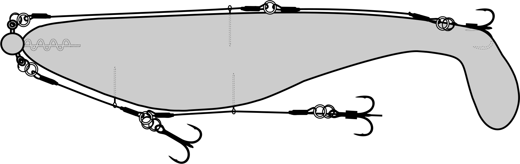 Westin Release Stinger Top Softlure