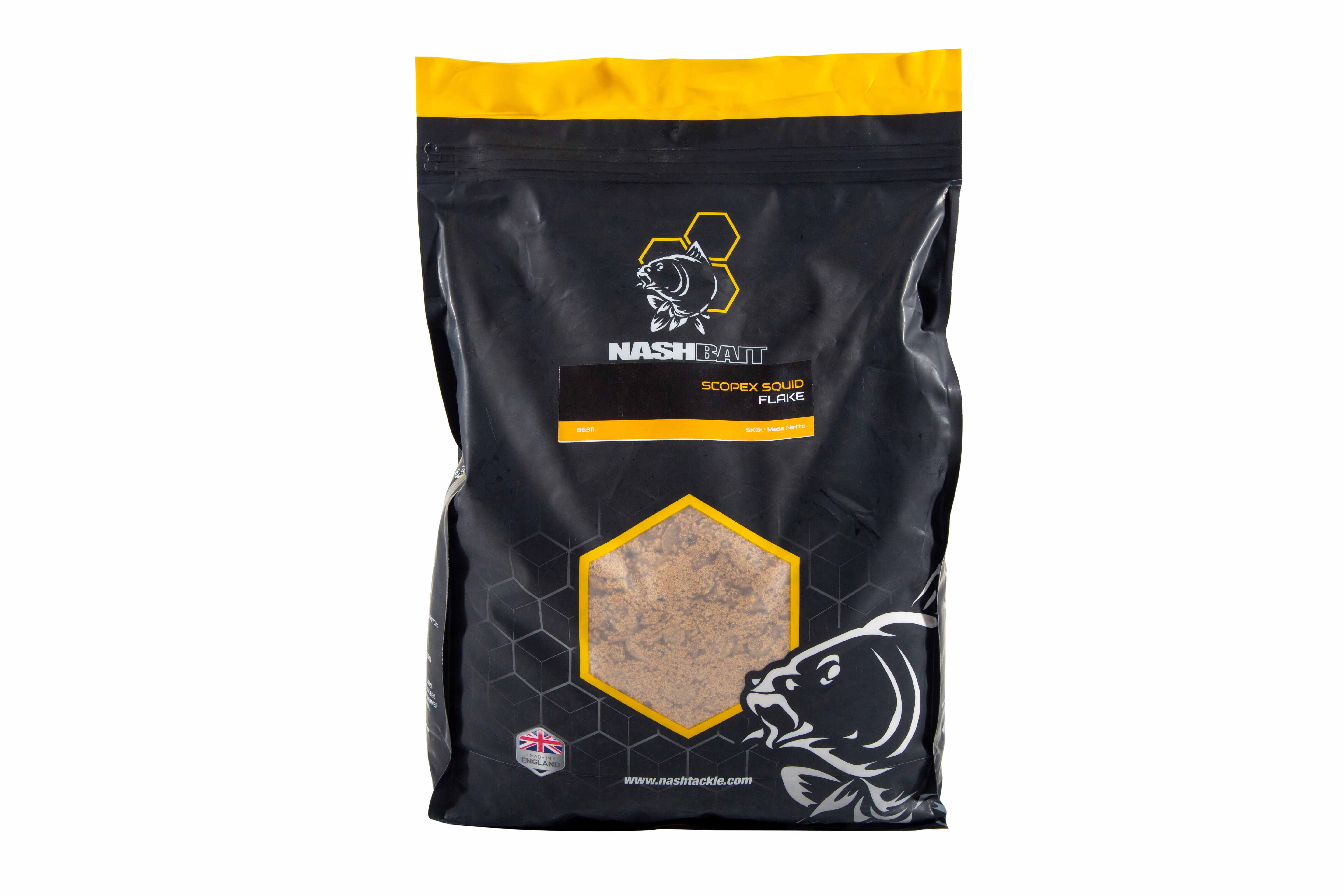 Nash Scopex Squid Flakes 5kg