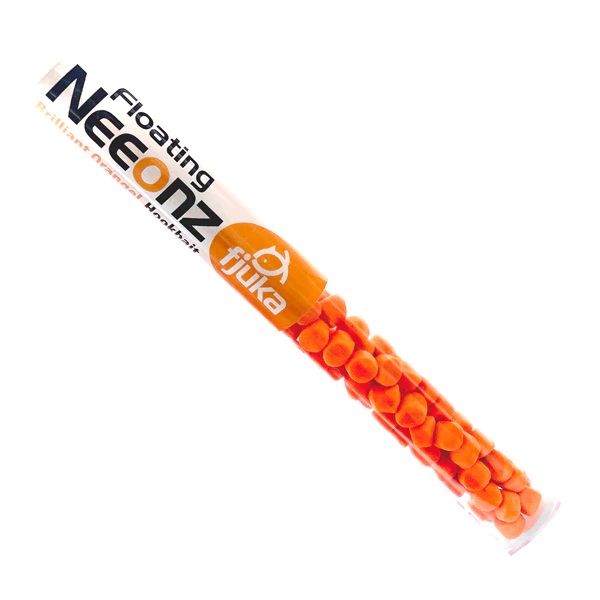 Fjuka Floating Neeonz Hyper-Fluoro Hookbait 7mm - Brilliant Orange