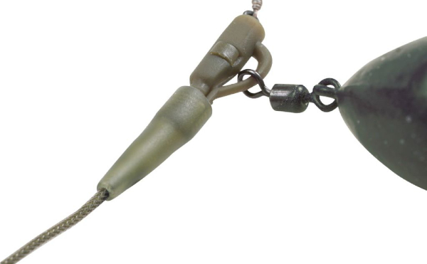 Starbaits Leadcore Lead Clip Muddy Brown, 3 Stück