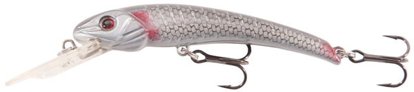 Predator Lure Box 3 (98-teilig!) - Korum Snapper Deep Minnow 10cm 15gr Silverfish
