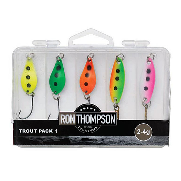 Ron Thompson Trout Pack Box, 5 Stk. - Trout Set 1