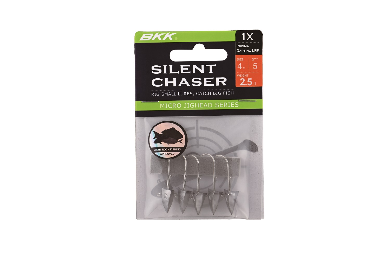 BKK Silent Chaser Prisma Darting Jigkopf