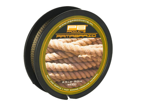 PB Products Armabraid Vorfachmaterial 20m (15lb) - Weed