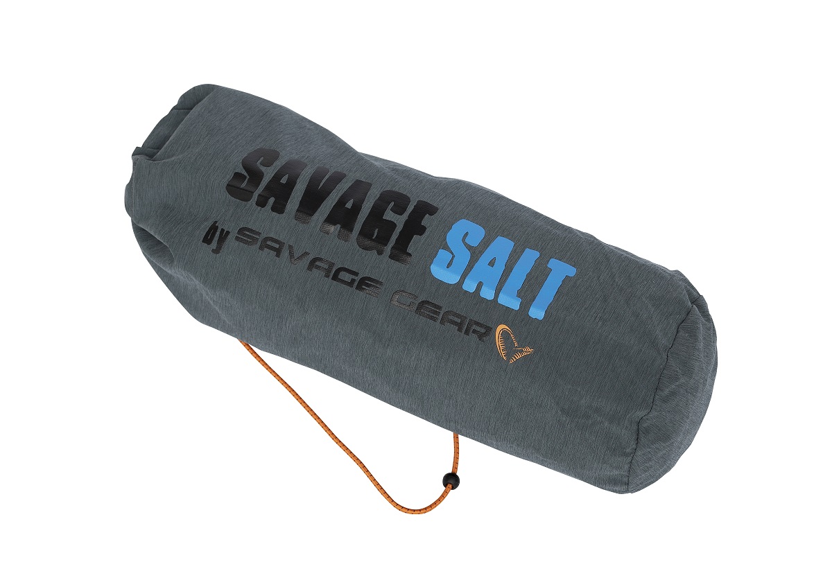 Savage Gear Salt Pack-Lite Dark Grey Melange Angeljacke