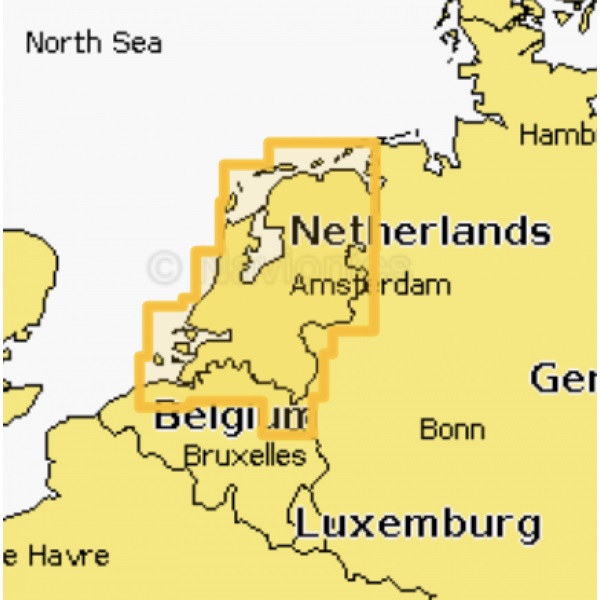 Navionics+ Karten SD/MSD-Karte - Holland Inland